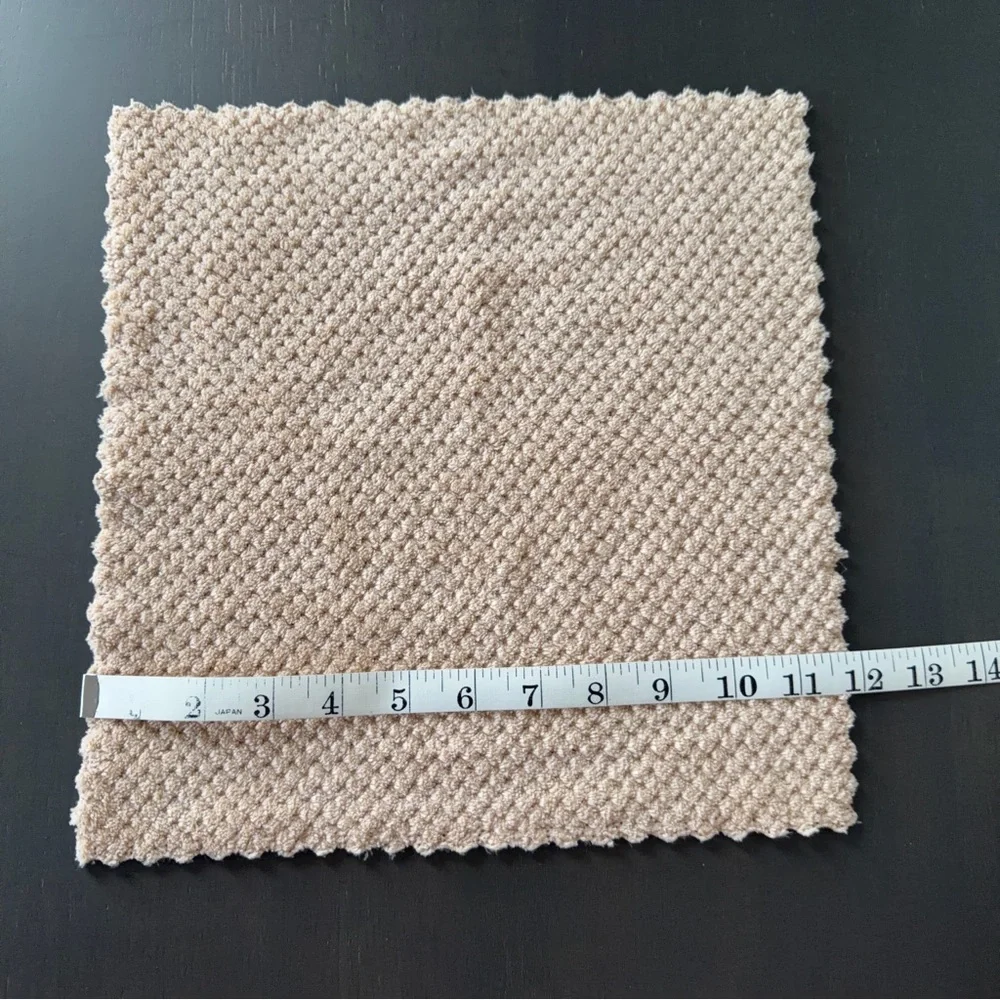 Textured Neutral Tan Washcloth